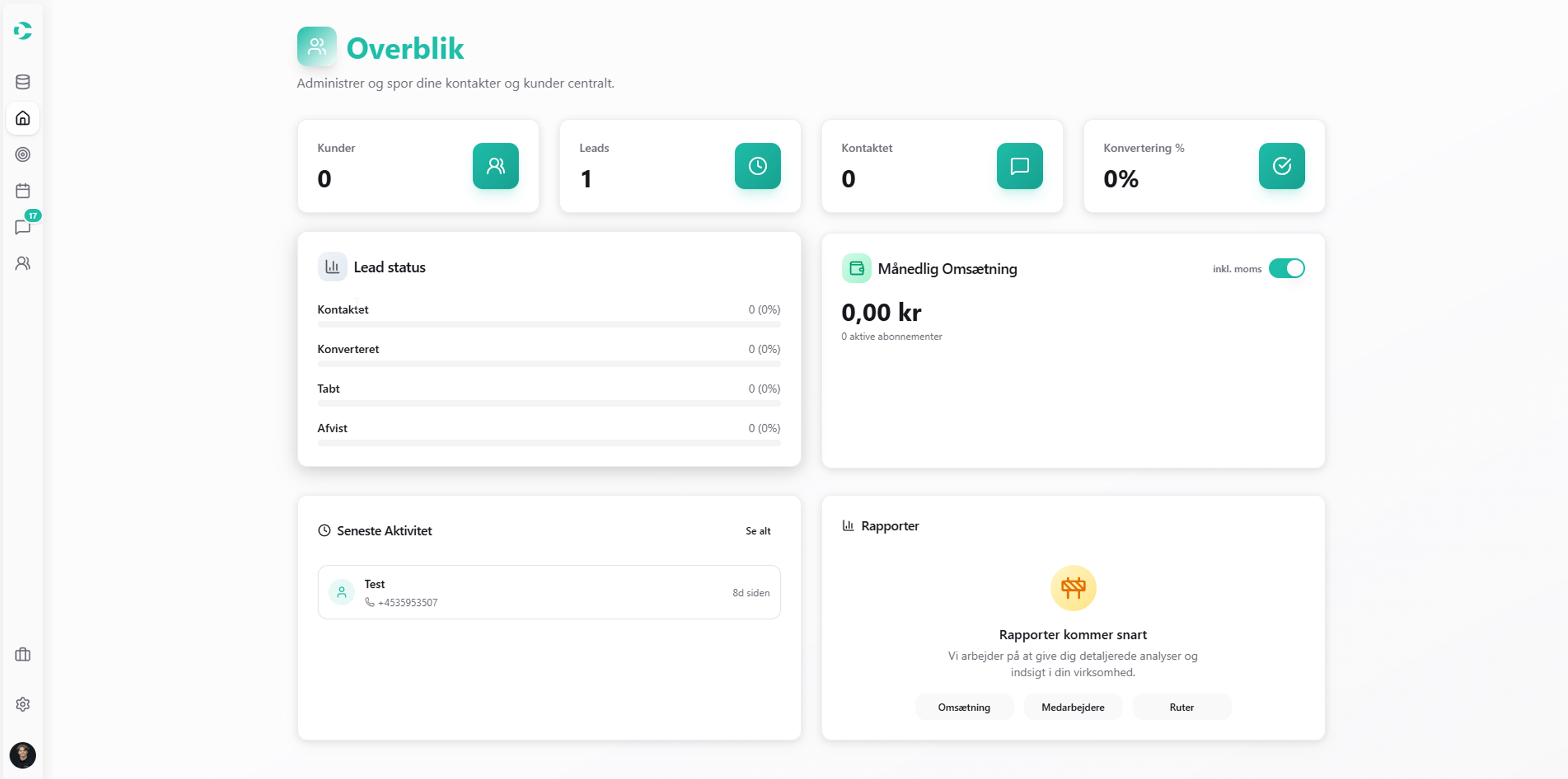 Clientflow Dashboard
